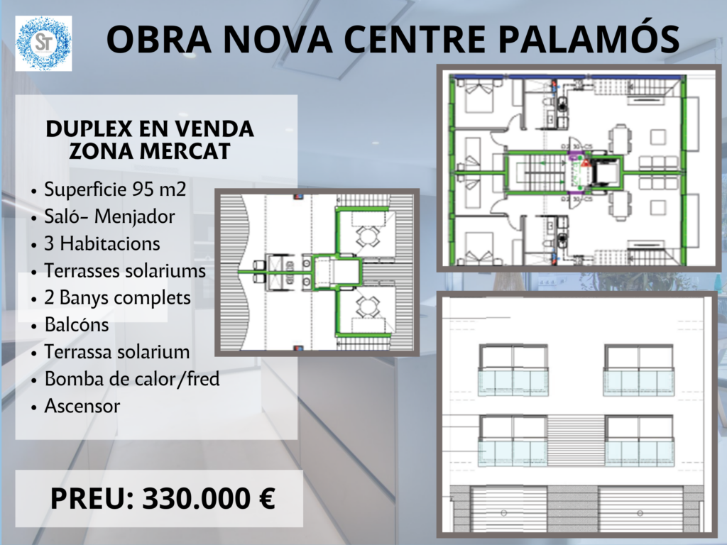 OBRA NUEVA EN PALAMÓS- ZONA MERCADO MUNICIPAL